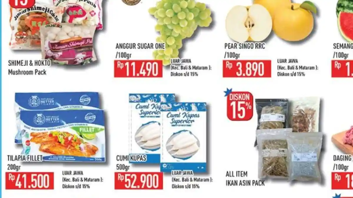 KATALOG Promo JSM Hypermart 20-22 Oktober 2023 Weekend Penuh Diskon, Tilapia Fillet Rp41.500