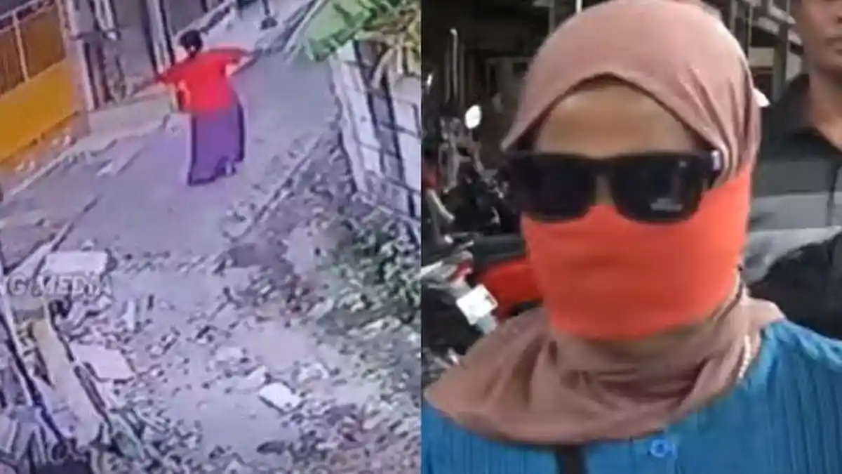Buang Sampah Lagi ke Rumah Tetangga Sambil Joget-joget, Masriah Kini Diam Kembali Jadi Tersangka