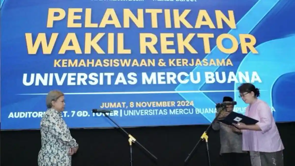 Wakil Rektor Baru Dilantik, Universitas Mercu Buana Berharap Bisa Semakin Memperkuat Kepemimpinan