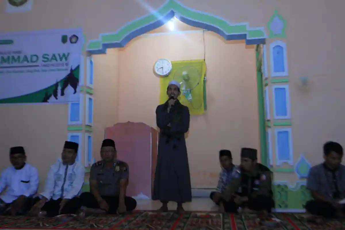 Forum Mahasiswa Kecamatan Sajad Peringati Maulid Nabi Muhammad
