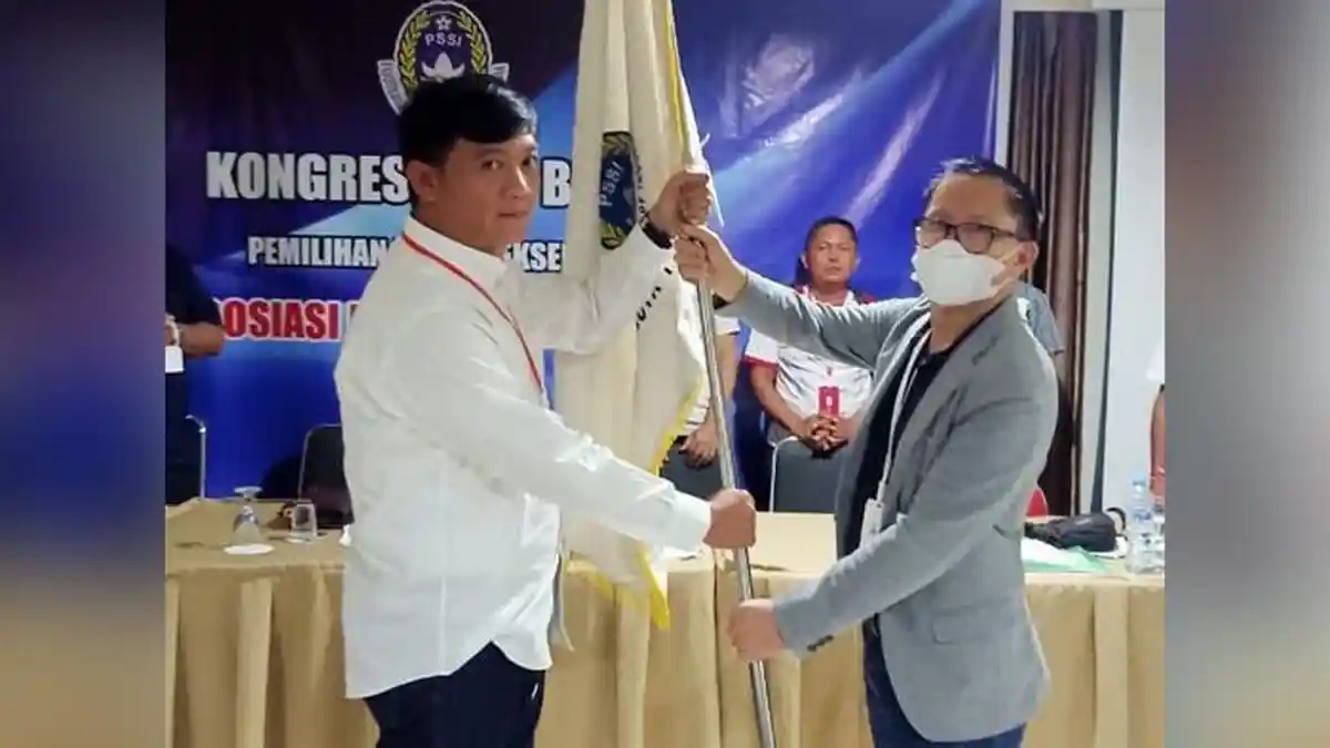 Raymon Umboh Terpilih Ketua Askot PSSI Kota Tomohon Sulawesi Utara