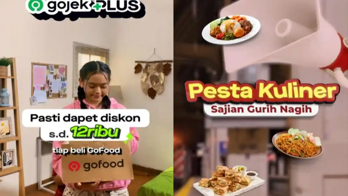 Kode Promo GoFood Hari Ini 8 Mei 2024, Diskon Sampai dengan 12 Ribu Pakai Gojek Plus, Hemat 70 Ribu