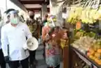 Walikota Surabaya dan Menkes Sidak Pasar Genteng Baru