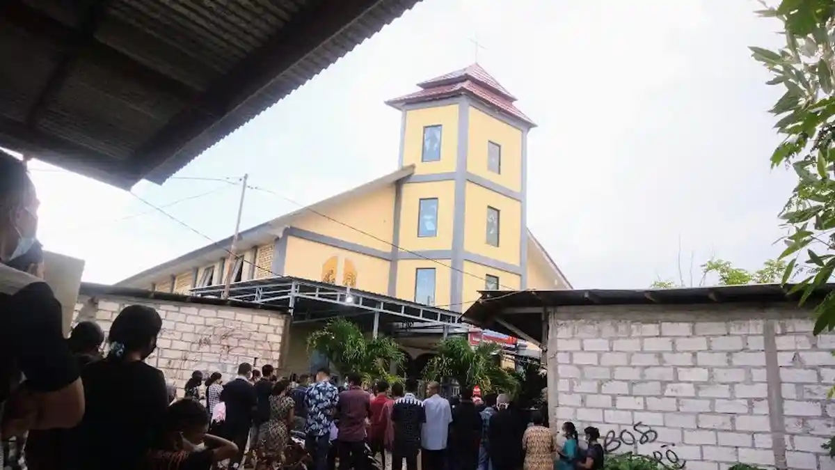 Pesan Romo Andreas Sika, Pr Pada  Perayaan Jumat Agung di Stasi St. Kristoforus Matani