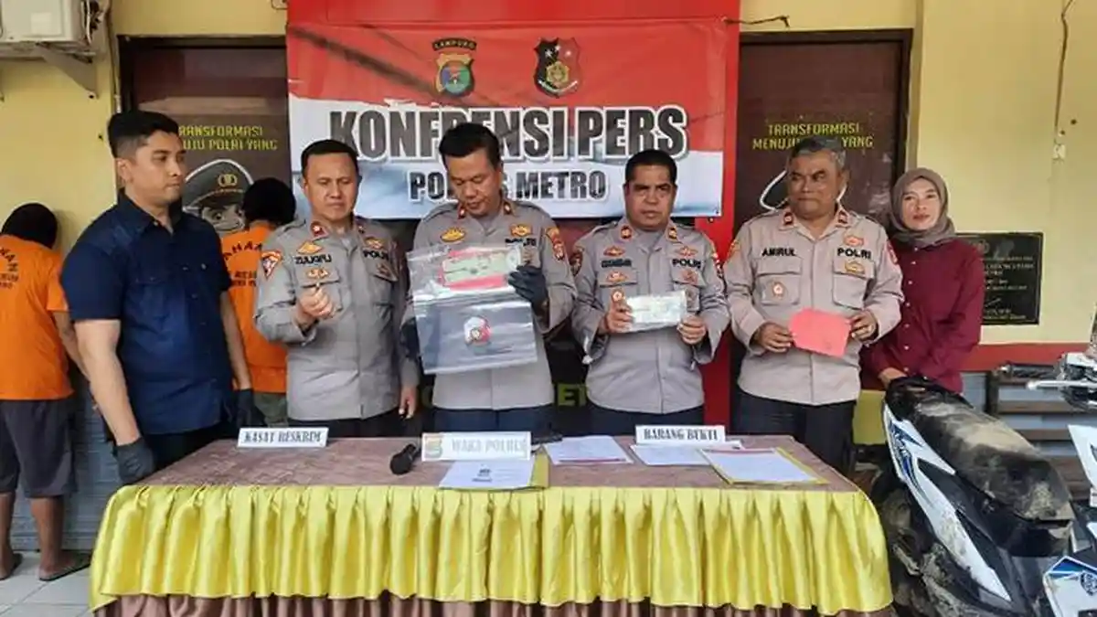 Antisipasi Curanmor, Polres Metro Lampung Giatkan Patroli Malam