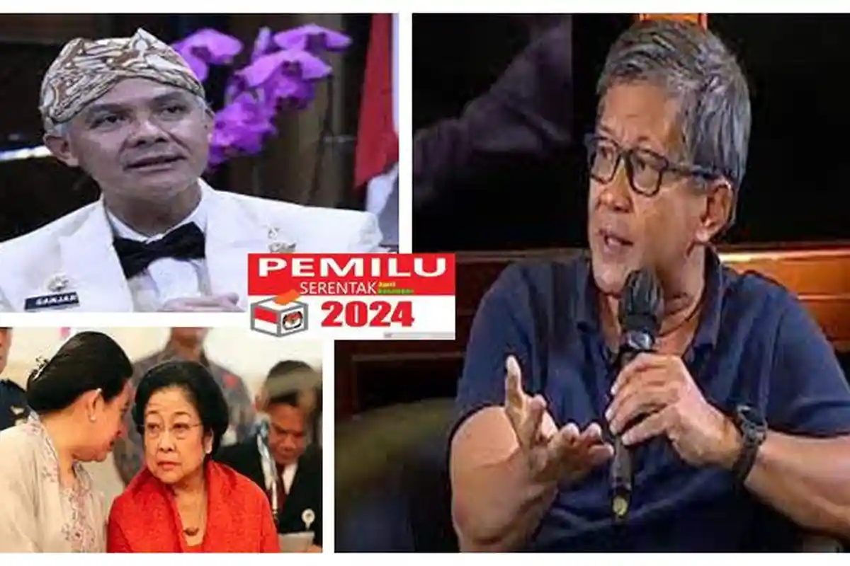 Rocky Gerung Yakini Megawati Lebih Pilih Prabowo Ketimbang Paksa Dukung Ganjar Pranowo