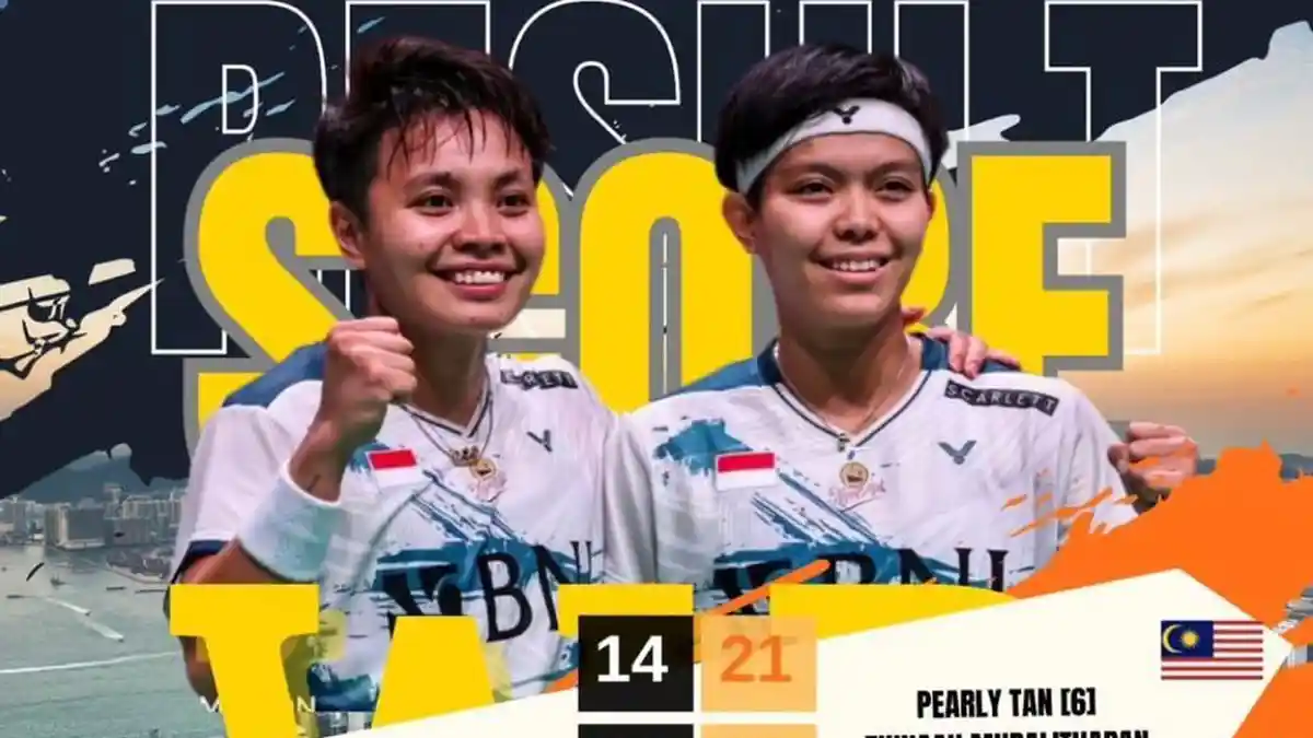 Apriyani/Fadia Juara Hong Kong Open 2023