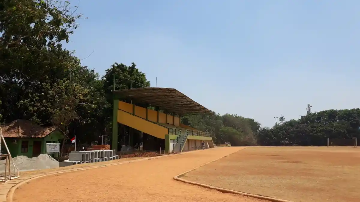 Renovasi Gedung Pemuda Lapangan Multiguna Bekasi Timur Mulai Dilakukan