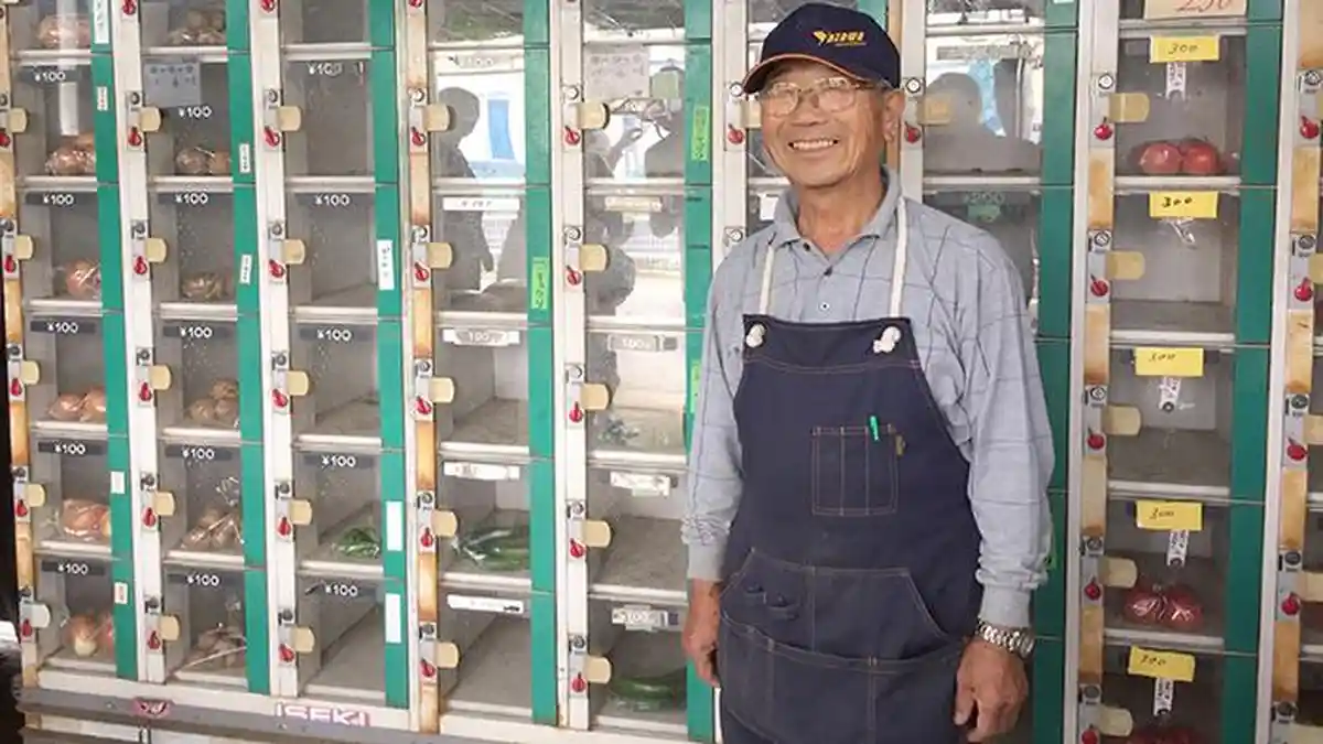 Petani di Jepang Mulai Gunakan Mesin Vending Jual Sayuran Hasil Perkebunan