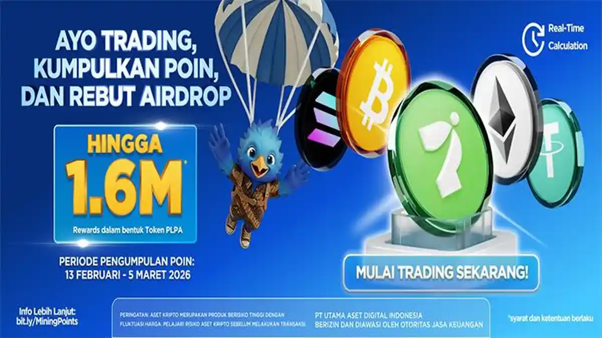 Bittime Bagikan Hadiah Hingga Rp1,6 M, Cukup Trading dan Ajak Teman Daftar Akun Masukan Kode WHLEQE