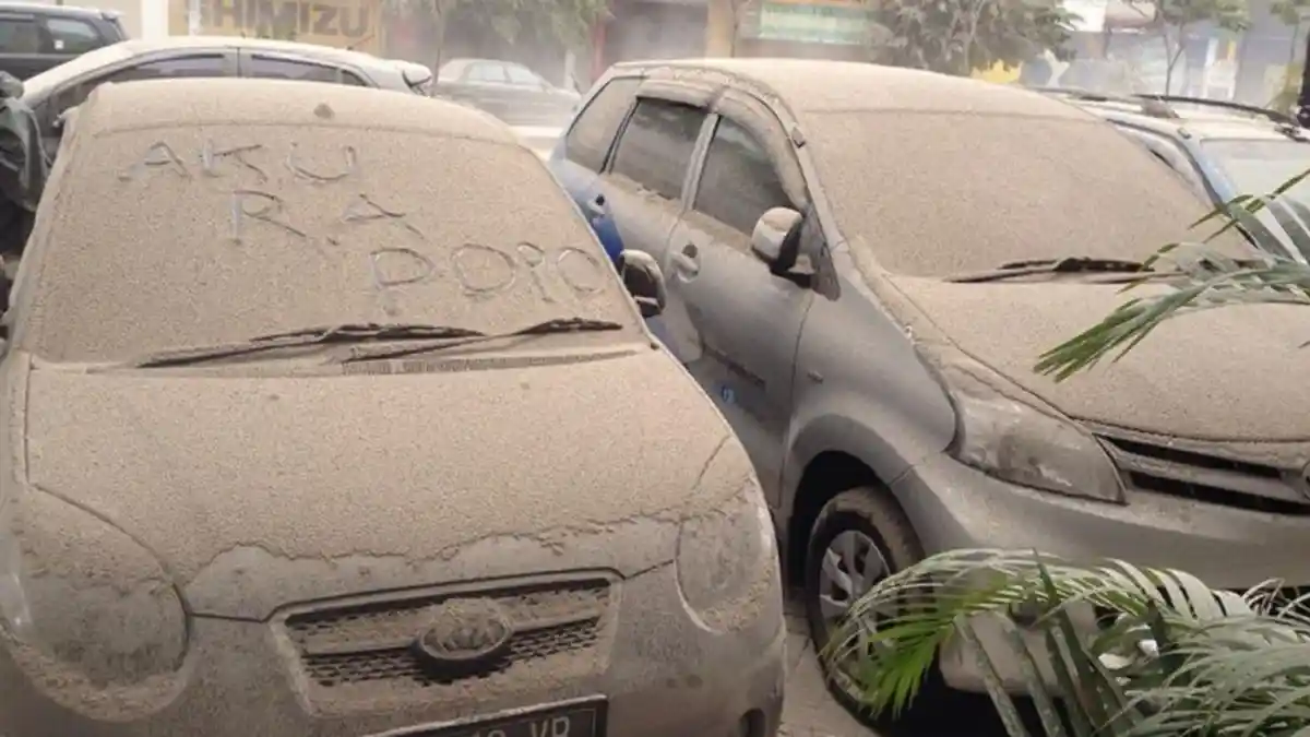 Erupsi Gunung Merapi, Begini Tip Cara Bersihkan Mobil yang Terkena Abu Vulkanik, Jangan Meremehkan