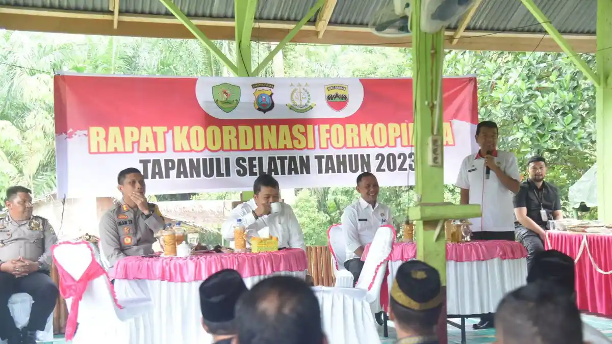 Dengar Aspirasi dan Keluhan Masyarakat, Kapolres Tapsel: Polri Jadi Tahu Persoalan Kamtibmas