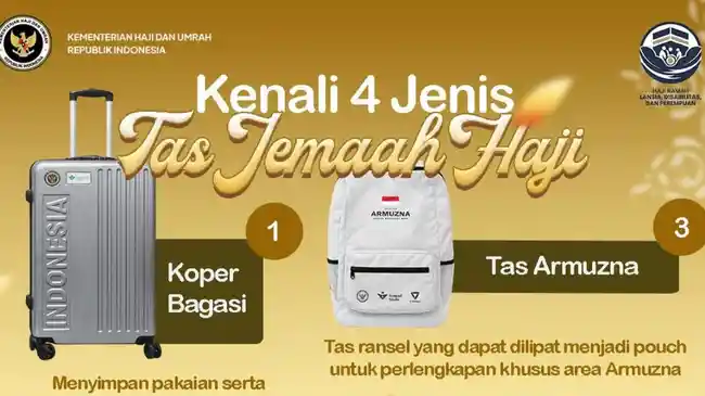 4 Jenis Tas Jemaah Haji dan Aturan Bagasi yang Perlu Diketahui