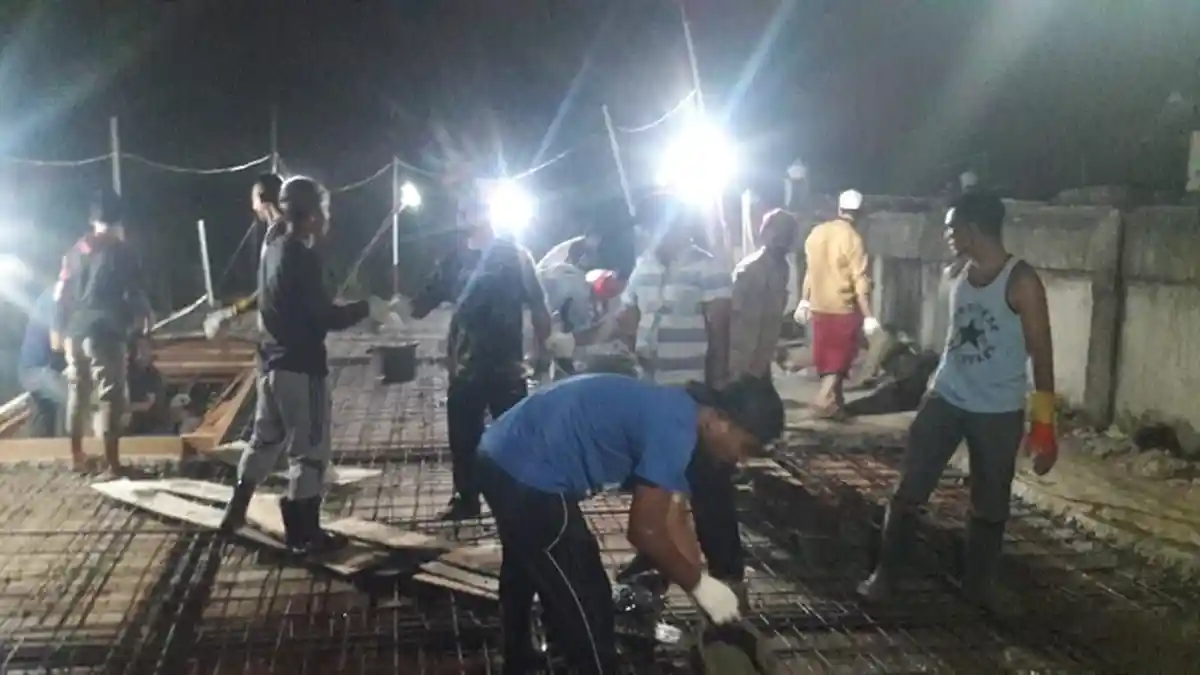 Masyarakat Aceh di Cikupa, Provinsi Banten Gotong Royong Bangun Masjid