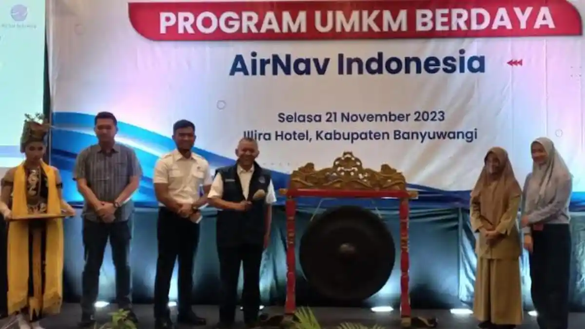 AirNav Latih Para Pelaku UMKM di Banyuwangi Agar Naik Kelas