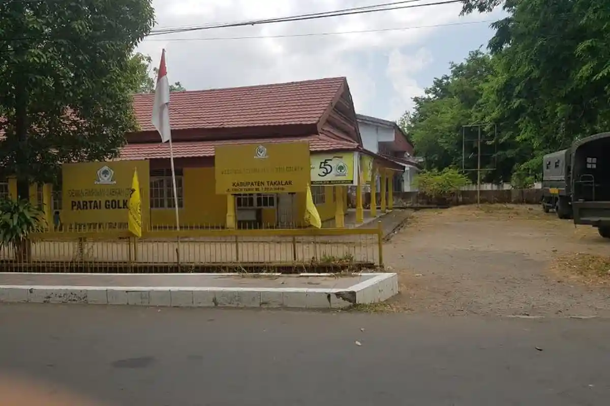 Dulu Dipinjamkan Burhanuddin Baharuddin, Kini Kantor Golkar Bakal Diambil Alih Pemkab Takalar
