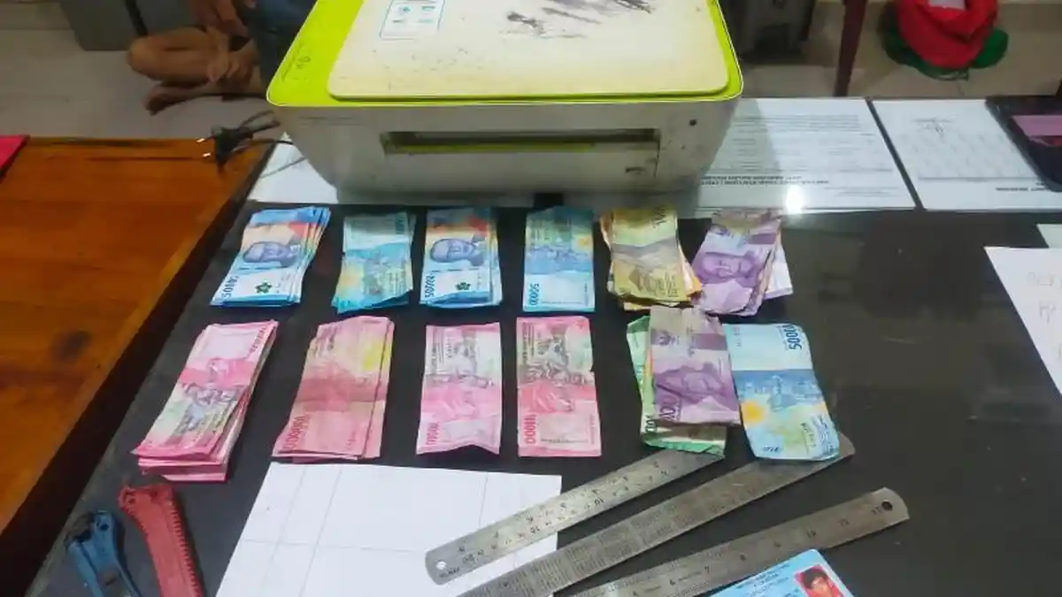 Polisi Bongkar Peredaran Uang Palsu Jutaan Rupiah Jelang Natal dan Tahun Baru, 3 Pelaku Ditangkap
