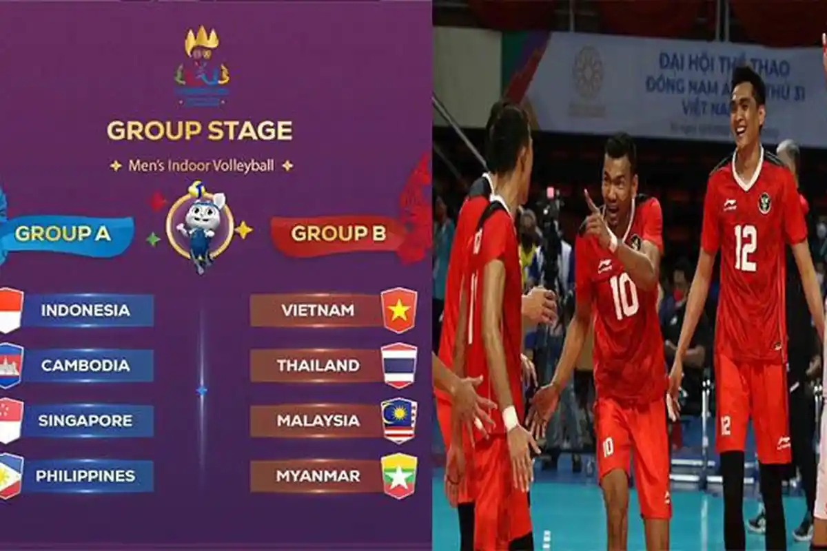 Jadwal Jam Tayang Bola Voli SEA Games 2023 Live MNC TV Lengkap Daftar Grup