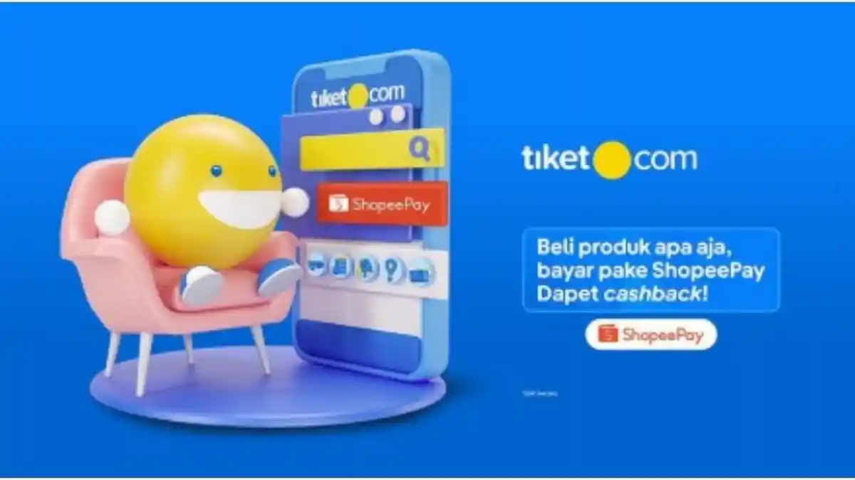 Mudahkan Saat Staycation dan Work From Hotel, tiket.com dan ShopeePay Siapkan Cashback Menarik