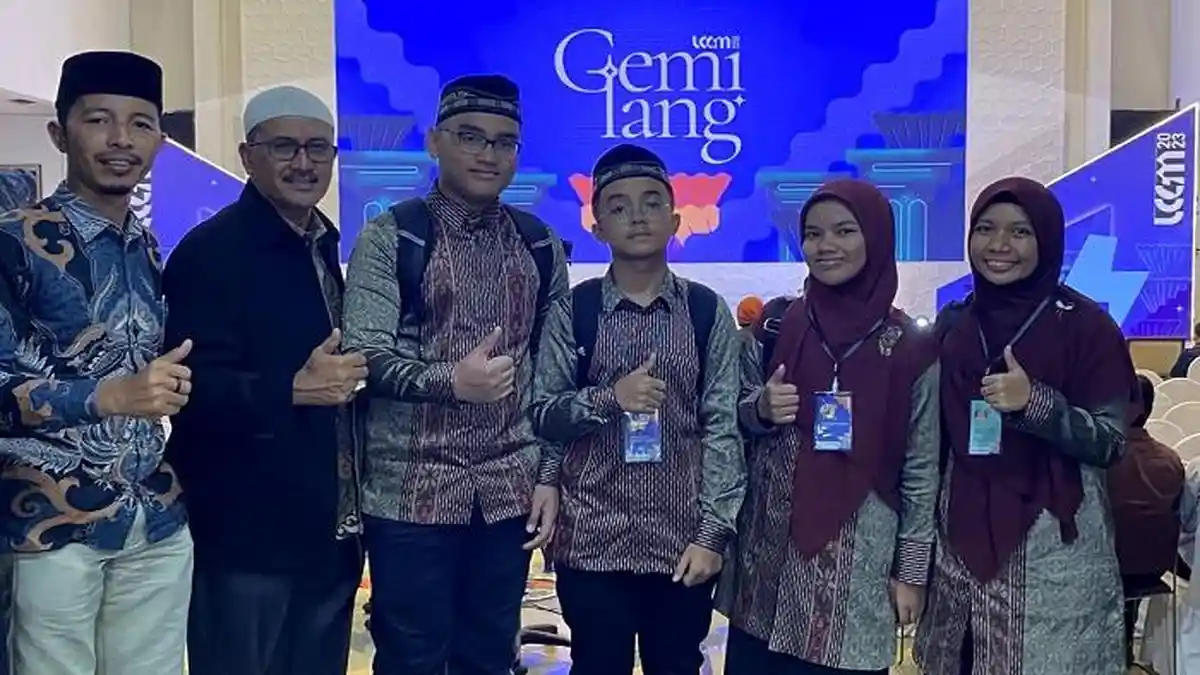 Pelajar MTsN Model Banda Aceh Wakili Aceh di Ajang LCCM Nasional 2023