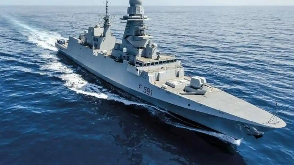 Prabowo Subianto Datangkan Kapal Perang Fregat Buatan Italia, Dilengkapi Senjata Anti Kapal Selam