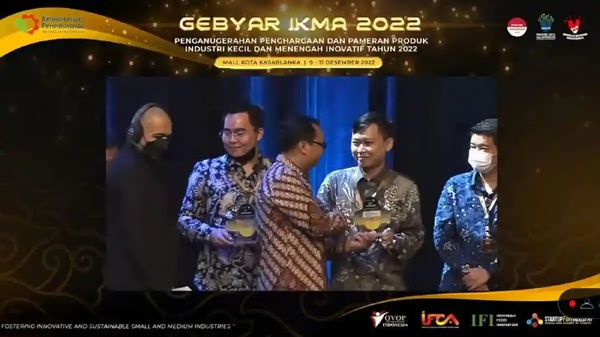 Alumnus ITN Malang Founder Engineering Solution Raih 2nd Winner Startup4industry 2022