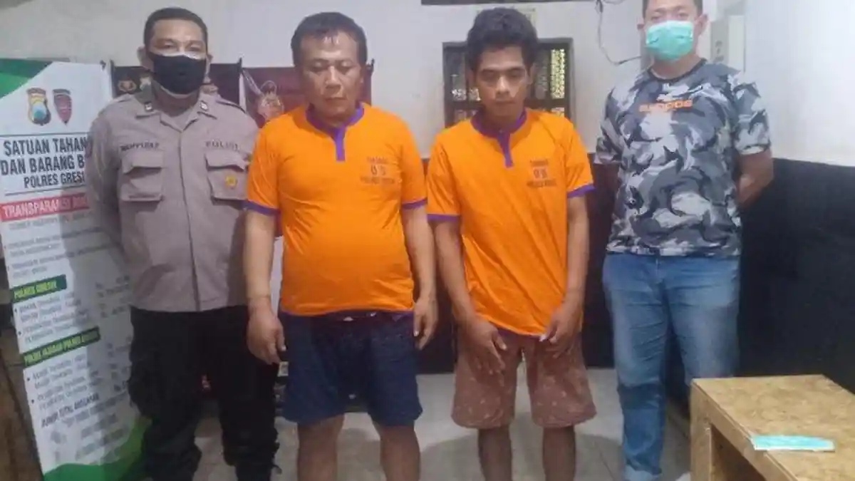 Beraksi Pagi-pagi, Duo Maling Motor Warga Gresik Sempat Berbelit Tak Mengaku Mencuri saat Tertangkap