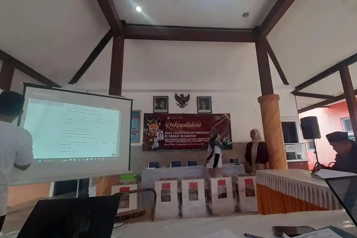 Rekapitulasi Suara Tingkat Kecamatan Tuntas, KPU Kabupaten Kediri Targetkan Pengumuman 5 Desember
