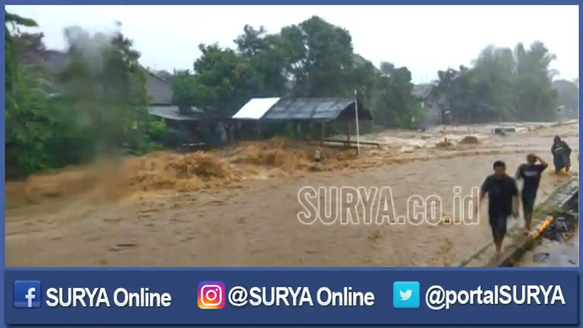 Banjir Bandang di Cicurug: 12 Rumah Hanyut, 85 Terendam