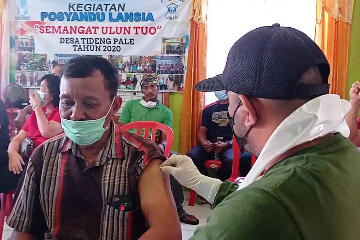 Imunisasi Covid-19 di Kecamatan Sesayap Hilir Tana Tidung, Vaksinasi Lengkap Capai 34,64 Persen