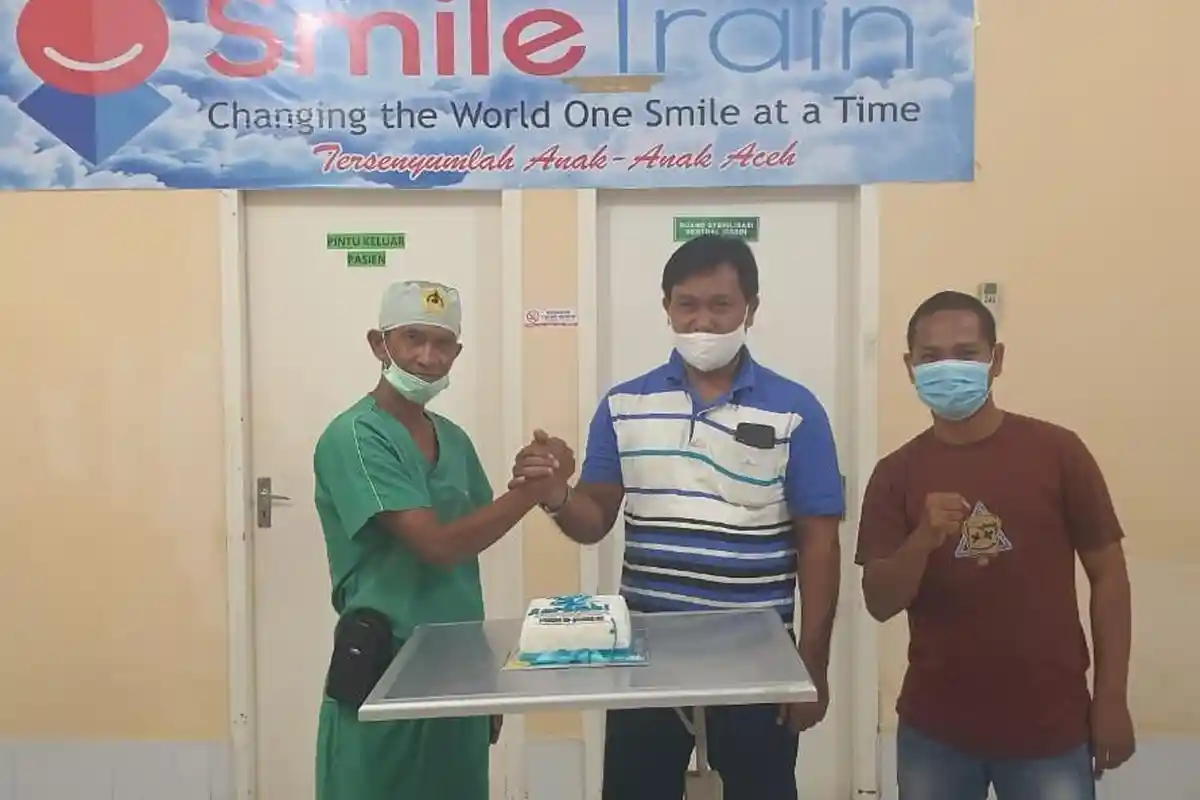 Pasien Bibir Sumbing Mulai Usia 3 Bulan Sampai 20 Tahun Sukses Dioperasi dalam Rangka HUT Serambi