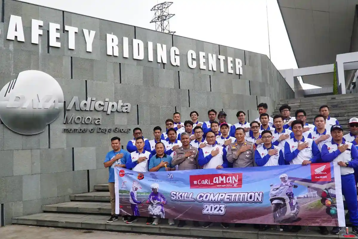 Asah Keterampilan Berkendara, DAM Gelar Kompetisi Cari Aman Skill Competition