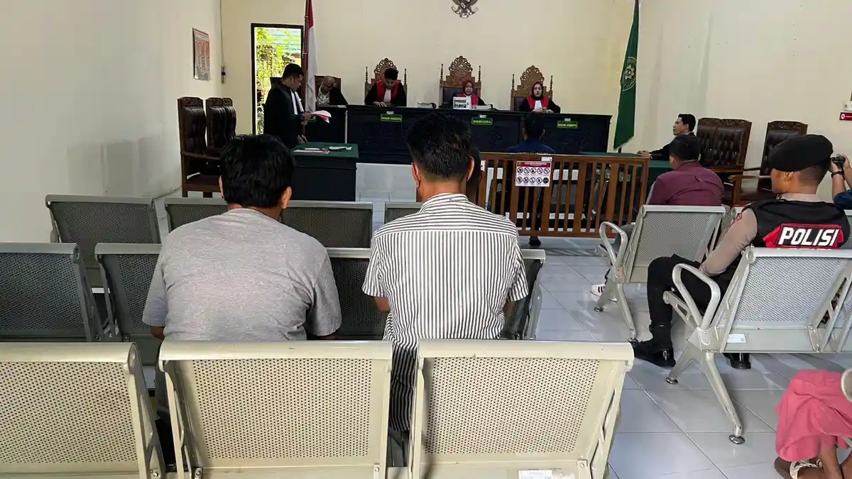 Breaking News Dua Polisi Polsek Kumpeh Muaro Jambi Terdakwa Pembunuhan Ragil Dituntut 15 Tahun