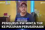 Penjelasan Pengurus RW Yang Edarkan Surat Minta THR ke Puluhan Perusahaan