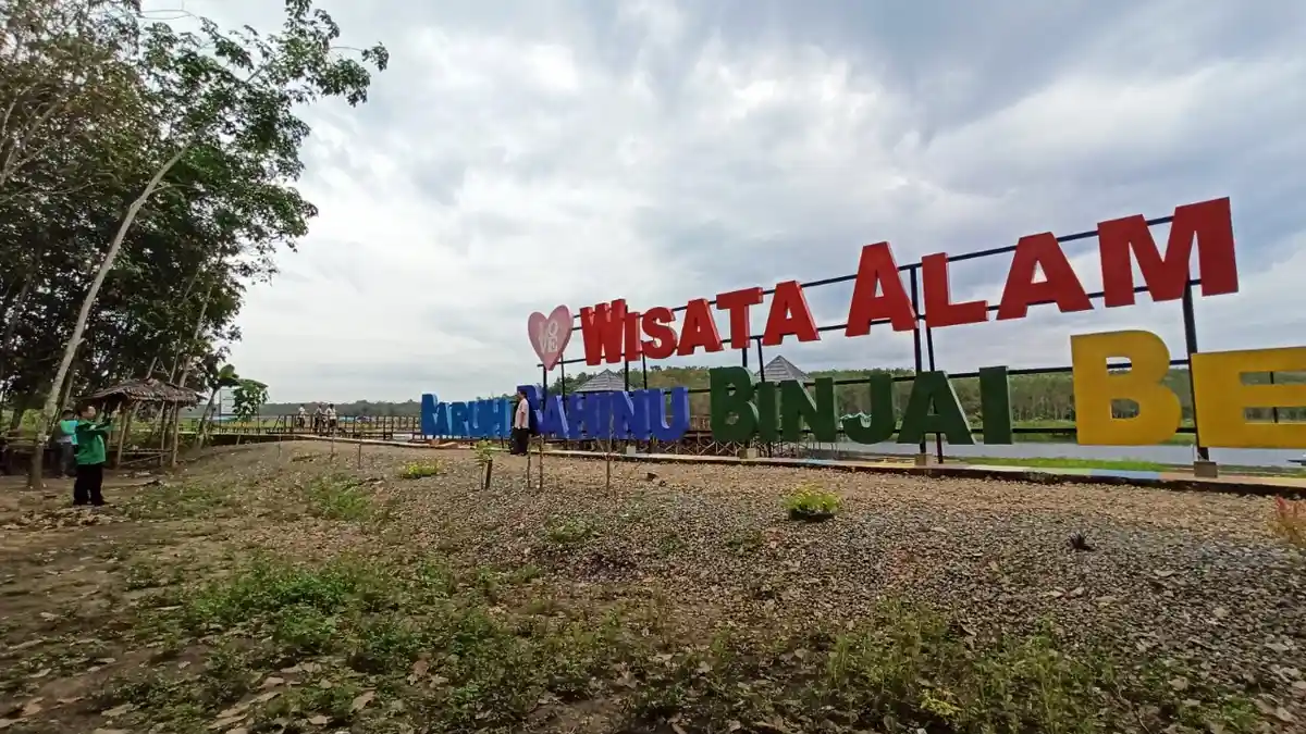 Pandemi Covid -19, Objek Wisata Baruh Bahinu Binjai Bersinar pun Terdampak