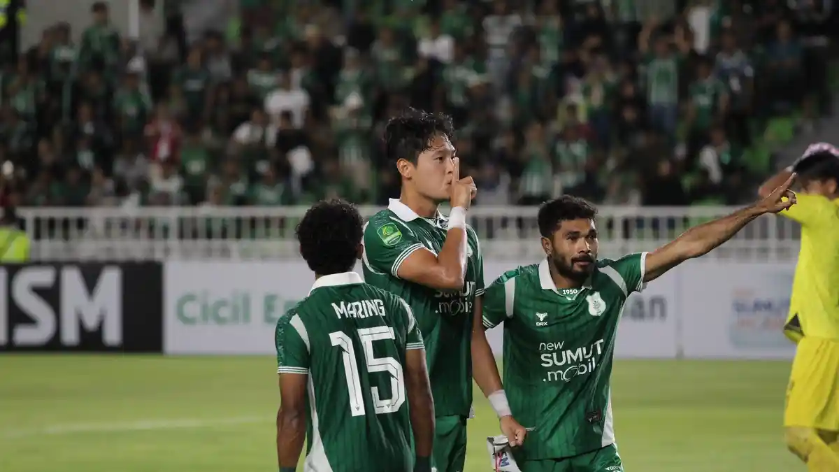 Kim Jeung Ho Jadi Kapten PSMS Medan Dalam Kemenangan Lawan Sumsel United FC
