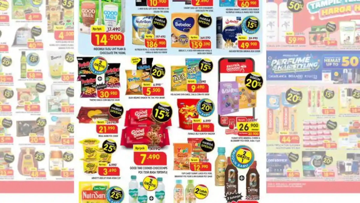 PROMO KJSM Superindo, Hypermart & Indomaret 21-24 Desember 2023: Snack Natal HEMAT, Chitato Rp7.950