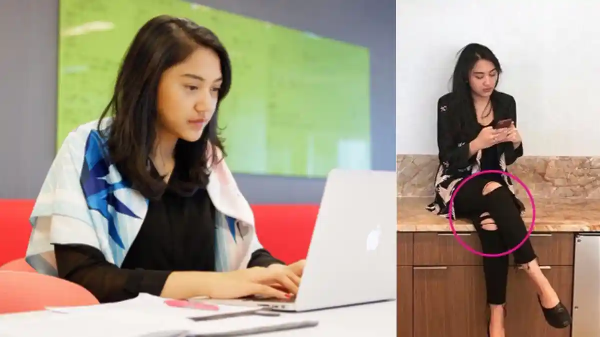 Gadis Bercelana Sobek Ini Ternyata Anak Orang Paling Tajir Se-Indonesia, Lihat Trik Dia Cari Uang