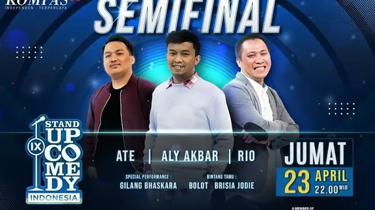 Haji Bolot dan Brisia Jodie Ramaikan Semifinal SUCI IX Jumat Malam Ini di Kompas TV