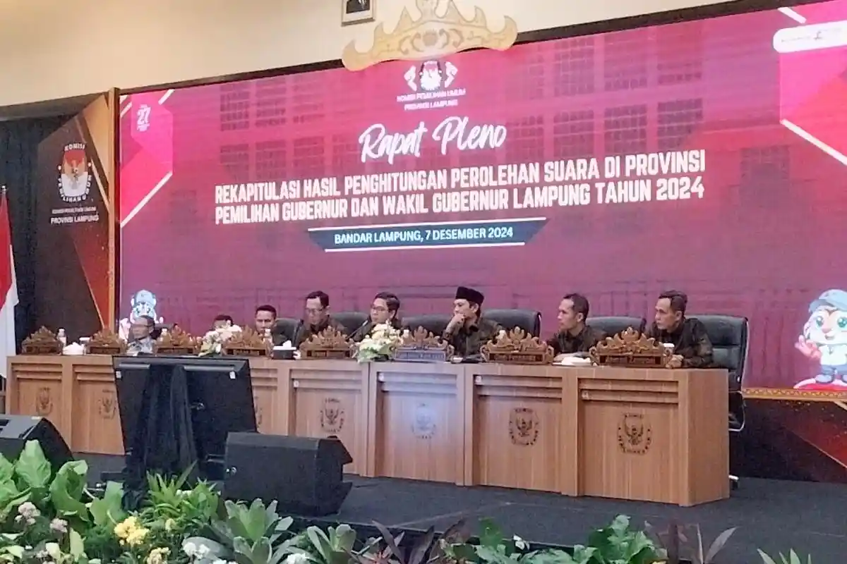 KPU Umumkan Rahmat Mirzani Djausal Raih Suara Terbanyak Pilkada Gubernur Lampung