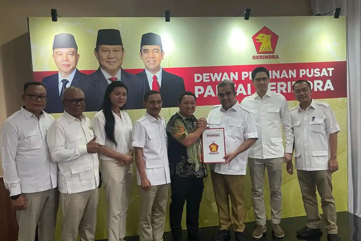 Aliong Mus - Sahril Thahir Juga Diusung Gerindra ke Pilgub Maluku Utara 2024
