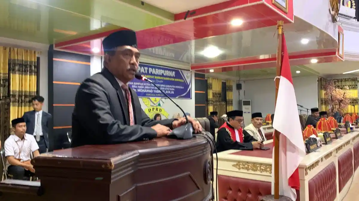 Asisten I Sulteng Tekankan Sinergi dan Integritas Ketua DPRD Donggala Baru