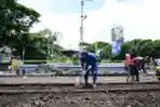 Ditemuka Jalur Rel Trem di Kawasan Kayutangan Heritage Malang