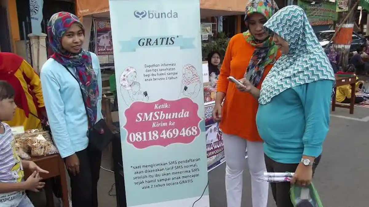 Capaian SMSBunda di Grobogan Tertinggi Kedua se Indonesia