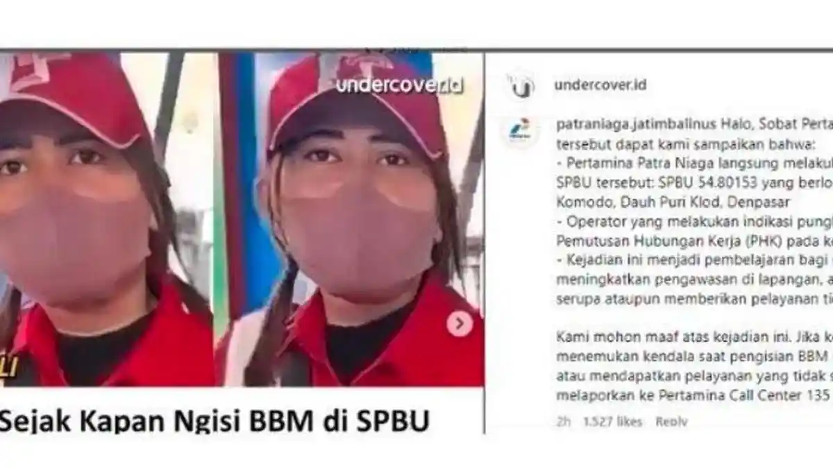 Klarifikasi Pertamina soal Pembeli Protes Isi Pertamax Kena Admin Rp 5 Ribu, Petugas SPBU Dipecat