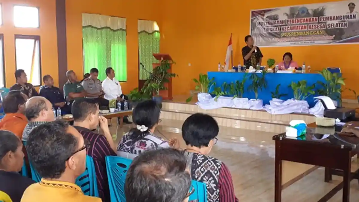 Kecamatan Aesesa Selatan Gelar Musrenbang, Berikut Liputannya!