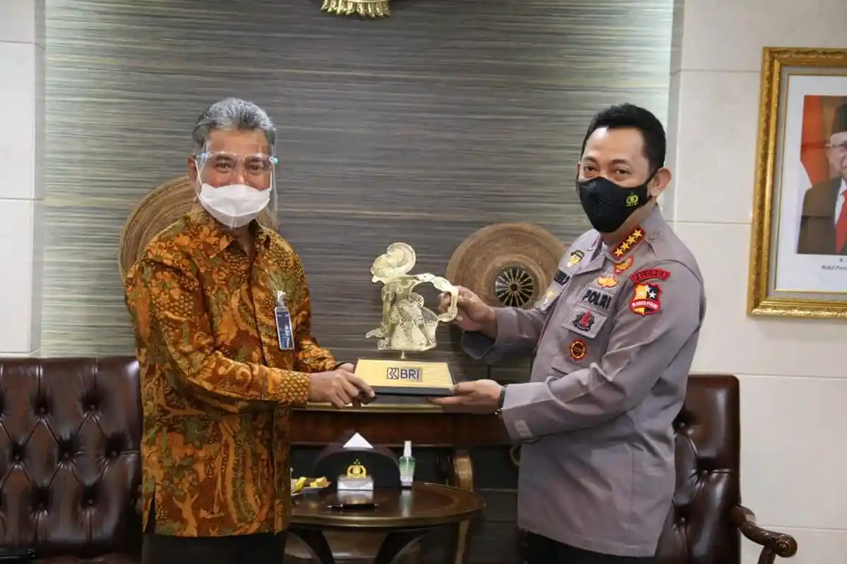 Silahturahmi Dengan BRI, Kapolri Jenderal Listyo Sigit Prabowo Dorong Inovasi UMKM di Tengah Pandemi