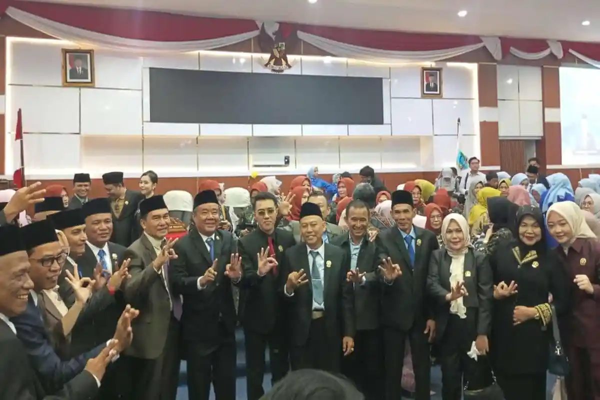 Unsur Pimpinan DPRD Lahat Periode 2024-2029 Diborong oleh Dapil 1, Fitrizal Homizi Jabat Ketua