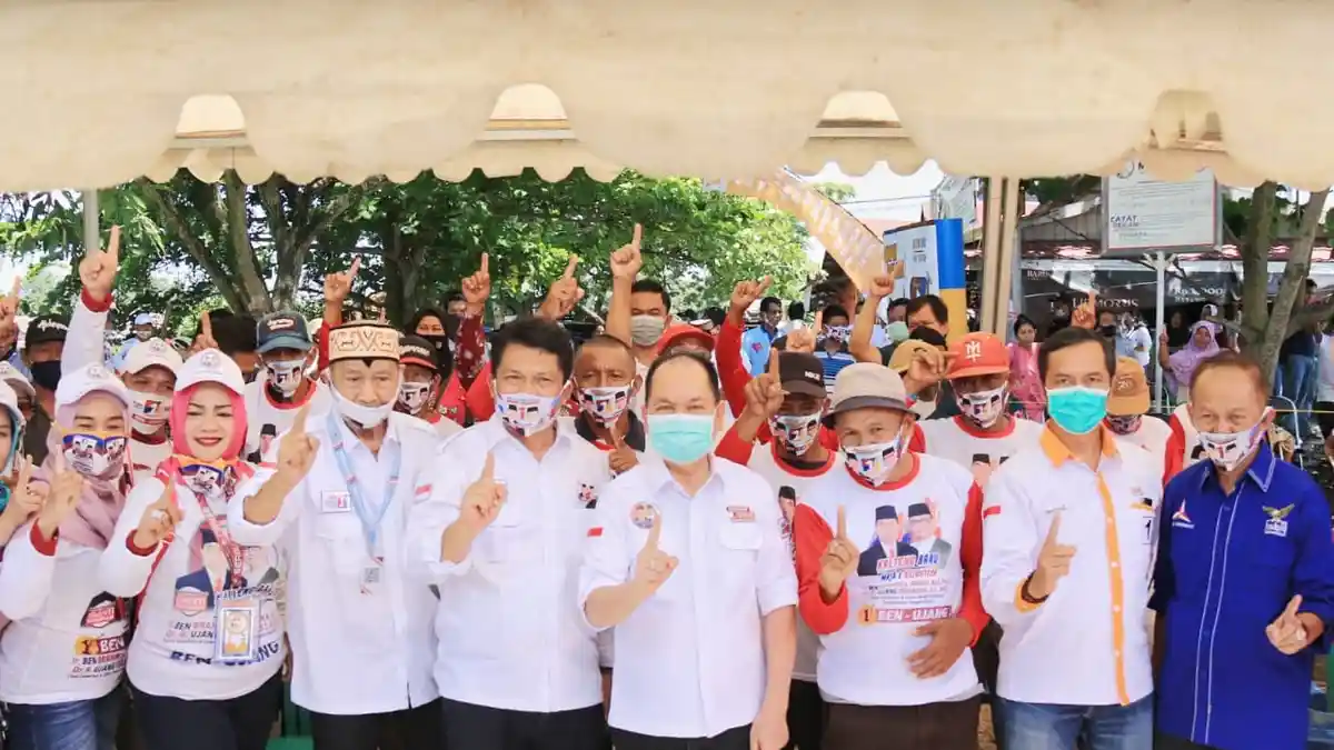 Rindu Perubahan, Masyarakat Pahandut Seberang Satu Hati Dukung Ben-Ujang