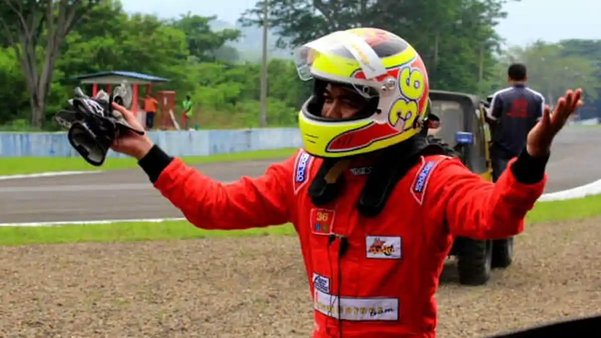 Tabrak Pembatas Sirkuit, Uki  Ifwa Gagal di Race  ITCC Sentul